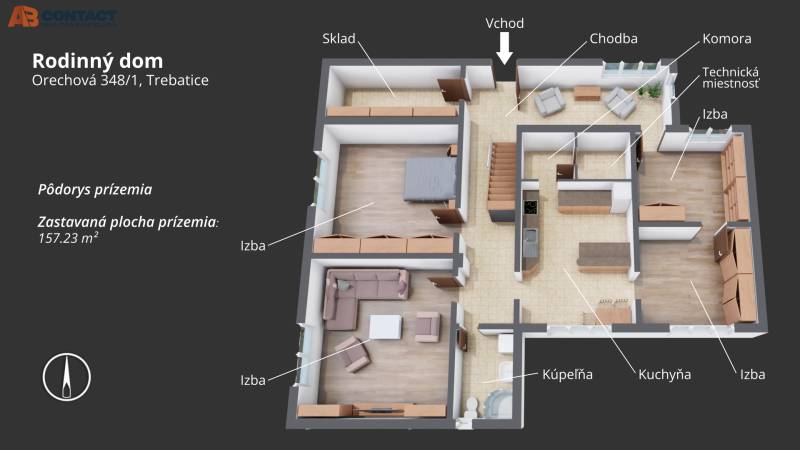 Prodazha CHastnye-doma, CHastnye-doma, Orechová, Piešťany, Slovakia