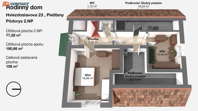 Prodazha CHastnye-doma, CHastnye-doma, Hviezdoslavova, Piešťany, Slova